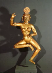 Eine Dakini, spätes 18. bis frühes 19. Jahrhundert (Kupfer)
